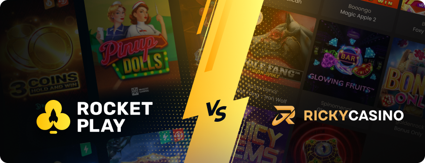 RocketPlay Casino vs Ricky Casino